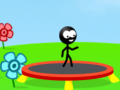 Joc Trampolí Stickman en línia