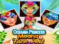 Joc Art facial de la princesa Moana d'Oceania en línia