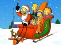 Joc Trencaclosques de Nadal dels Simpson en línia