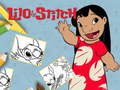 Joc Llibre de colorejar Lilo i Stitch en línia