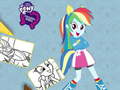 Joc Llibre de colori Equestria Girls en línia