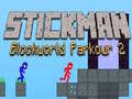 Joc Parkour Stickman Blockworld 2 en línia