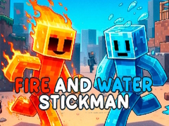 Joc Stickman Foc i Aigua en línia