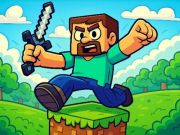 Игра Блочный паркур: Испытание онлайн