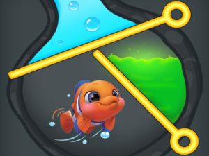 Игра Вытащить булавку: Спасти рыбу онлайн