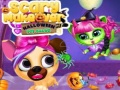 Игра Страшный макияж для салона домашних животных на Хэллоуин онлайн