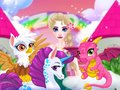 Игра Волшебный зоопарк Эльзы онлайн