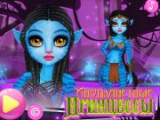 Игра Инопланетные принцессы онлайн Игра Инопланетные принцессы онлайн