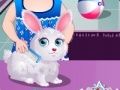 Игра Малышка Хейзел вечеринка для любимца онлайн Игра Малышка Хейзел вечеринка для любимца онлайн
