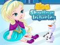 Игра Эльза: Травма на фигурном катании онлайн Игра Эльза: Травма на фигурном катании онлайн