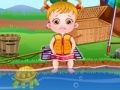 Игра Малышка Хэйзел: Время рыбалки онлайн Игра Малышка Хэйзел: Время рыбалки онлайн