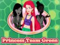 Игра Зеленая команда принцесс онлайн Игра Зеленая команда принцесс онлайн