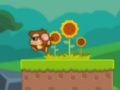 Игра Прыжки обезьянки Джо онлайн Игра Прыжки обезьянки Джо онлайн