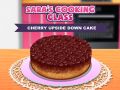 Игра Кухня Сары: перевернутый торт с вишней онлайн Игра Кухня Сары: перевернутый торт с вишней онлайн