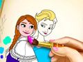 Игра Ледяное королевство: книга раскрасок онлайн Игра Ледяное королевство: книга раскрасок онлайн