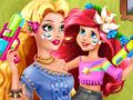 Игра Малышка Ариэль: Шутки над няней онлайн Игра Малышка Ариэль: Шутки над няней онлайн
