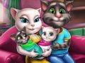 Игра Близнецы Анжелы: Родительский день онлайн Игра Близнецы Анжелы: Родительский день онлайн