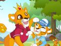 Игра Мама и ребенок тигры онлайн