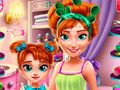 Игра Ледяная принцесса: реальный макияж мамы онлайн Игра Ледяная принцесса: реальный макияж мамы онлайн