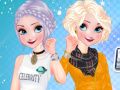 Игра Эльза: Наряды металлик онлайн