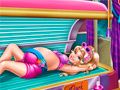 Игра Беременная принцесса в солярии онлайн