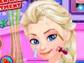 Игра Ледяная королева: Лечение акне онлайн
