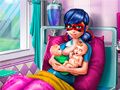 Игра Рождение близнецов Леди Баг онлайн Игра Рождение близнецов Леди Баг онлайн