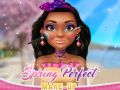 Игра Весенний идеальный макияж онлайн Игра Весенний идеальный макияж онлайн