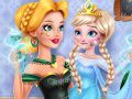 Игра Ледяная королева: Шалость няни  онлайн