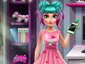 Игра Ледяная принцесса: Мода и компьютерные игры онлайн Игра Ледяная принцесса: Мода и компьютерные игры онлайн