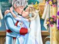 Игра Свадебный поцелуй Ледяной королевы онлайн Игра Свадебный поцелуй Ледяной королевы онлайн