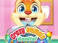 Игра Сумасшедший дантист животных онлайн Игра Сумасшедший дантист животных онлайн
