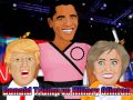 Игра Трамп против Клинтона: Макияж онлайн Игра Трамп против Клинтона: Макияж онлайн