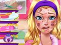 Игра Проблема с лицом Барби онлайн Игра Проблема с лицом Барби онлайн