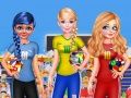 Игра Лучшие подруги: Принцессы голосуют в четвертьфинале ФИФА 2018 онлайн