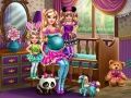 Игра Барби с близнецами онлайн Игра Барби с близнецами онлайн
