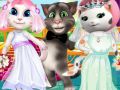 Игра Белые кошечки: конкурс невест онлайн Игра Белые кошечки: конкурс невест онлайн