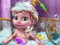 Игра Малышка Ледяная королева: развлечения в душе онлайн Игра Малышка Ледяная королева: развлечения в душе онлайн