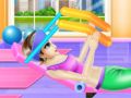 Игра Девушка ботаник: занятия фитнесом онлайн