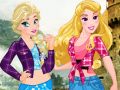 Игра Принцессы: осенняя фланель онлайн
