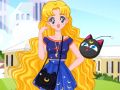 Игра Сейлор Мун: летний стиль скаутов онлайн Игра Сейлор Мун: летний стиль скаутов онлайн