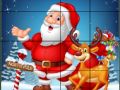Игра Рождественские скользящие пазлы онлайн