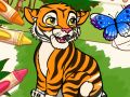 Игра Раскрась меня: животные джунглей онлайн