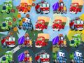 Игра Мультяшные грузовички Матч 3 онлайн