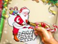 Игра Рождественская окраска Санты онлайн