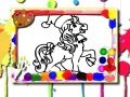 Игра Книжка-раскраска лошади онлайн Игра Книжка-раскраска лошади онлайн