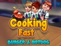 Игра Быстрая кулинария: Бургер и Хот-дог онлайн Игра Быстрая кулинария: Бургер и Хот-дог онлайн