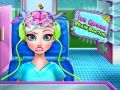 Игра Ледяная королева: Доктор мозга онлайн Игра Ледяная королева: Доктор мозга онлайн