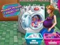Игра Беременная принцесса: Прачечный день онлайн Игра Беременная принцесса: Прачечный день онлайн