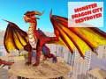 Игра Монстр дракон разрушает город онлайн Игра Монстр дракон разрушает город онлайн